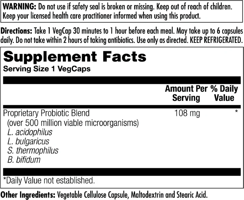 Acidophilus Probiotic-4 VegCaps - Image 4