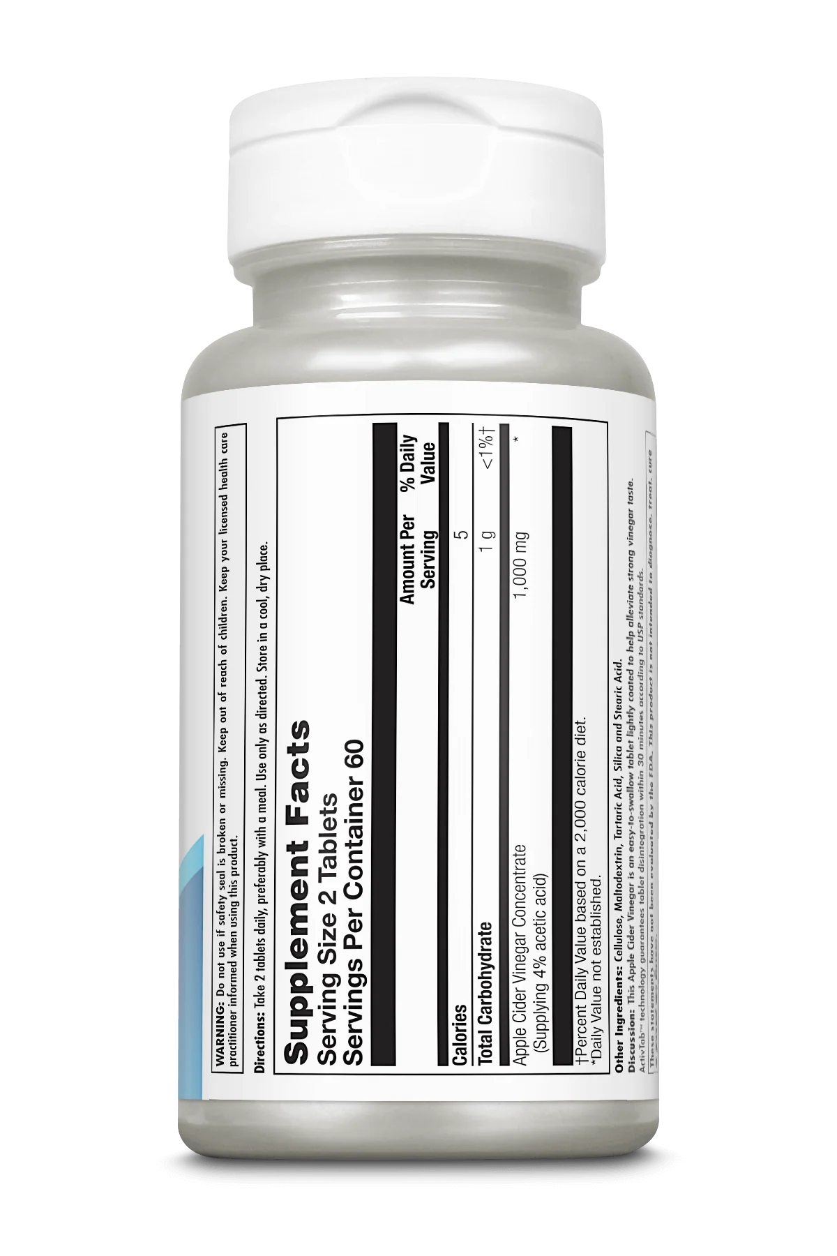 Apple Cider Vinegar Tablets 1000 mg - Image 3