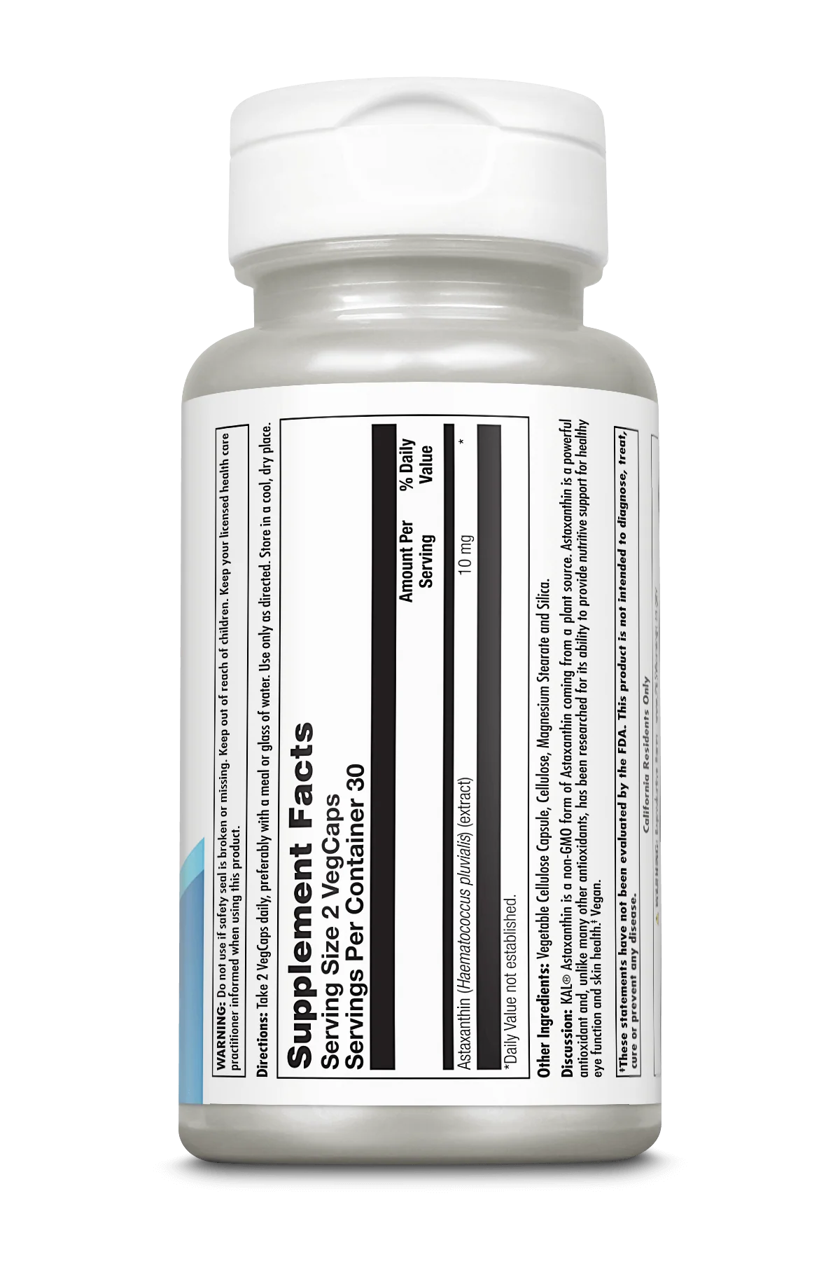 Astaxanthin Vegcaps 10 mg - Image 3