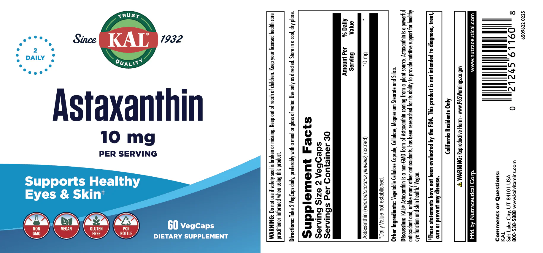 Astaxanthin Vegcaps 10 mg - Image 4