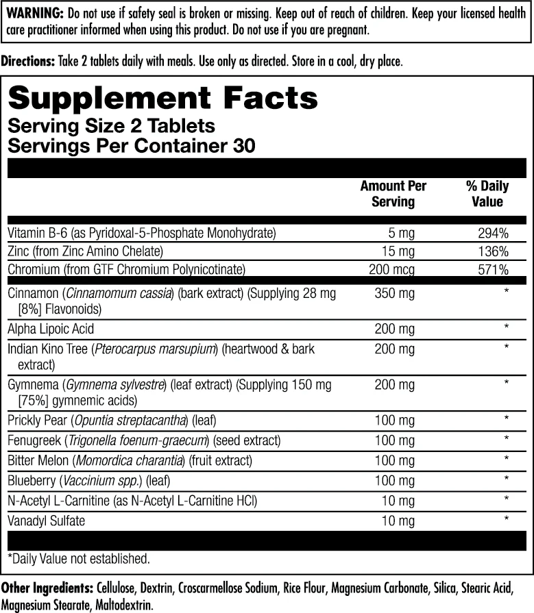 Blood Sugar Defense™ Clinical Lifestyles™ Tablets - Image 3