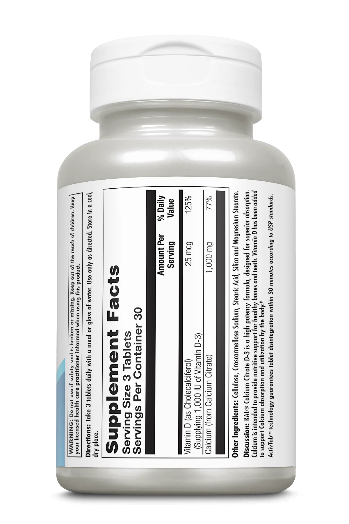 Calcium Citrate D-3 Tablets - Image 3
