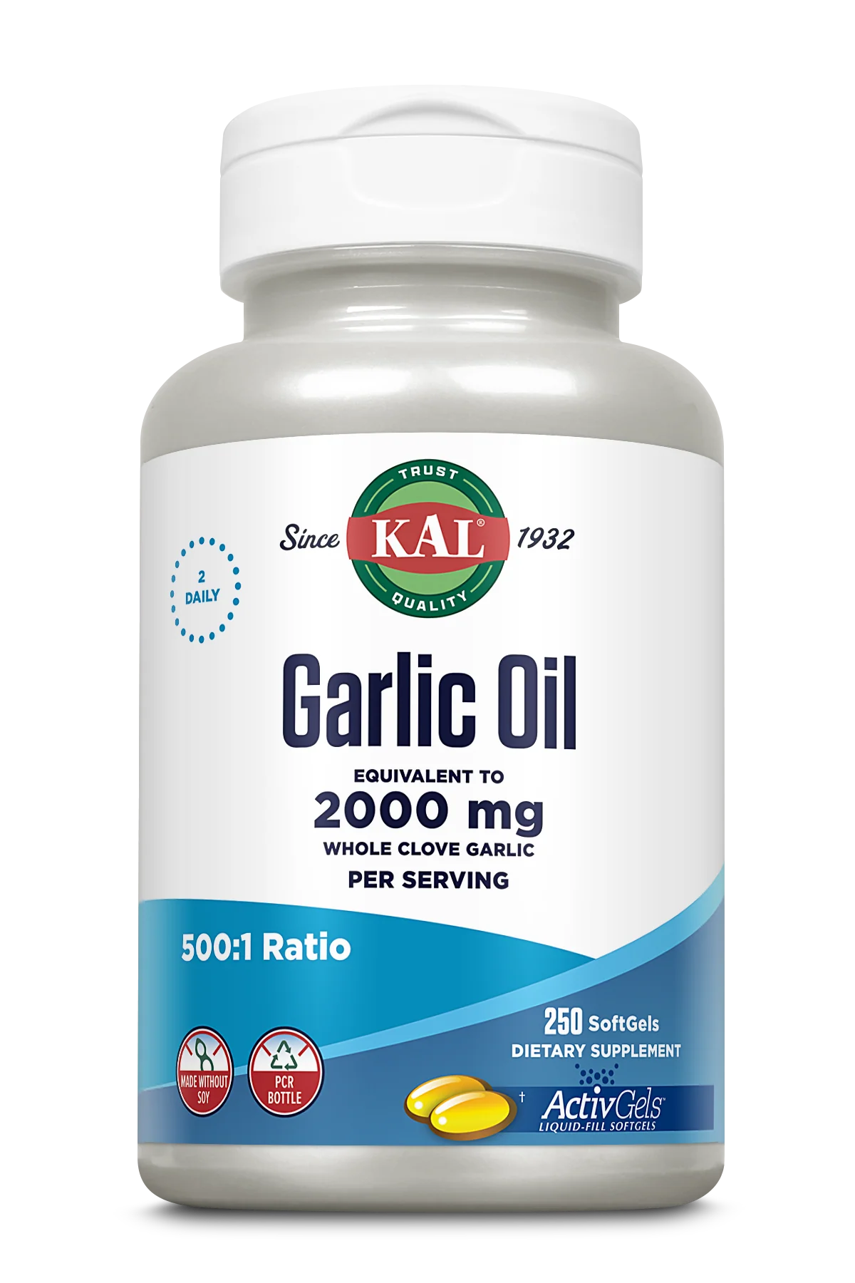 Garlic Oil ActivGels™ Softgels 2000 mg - Image 2