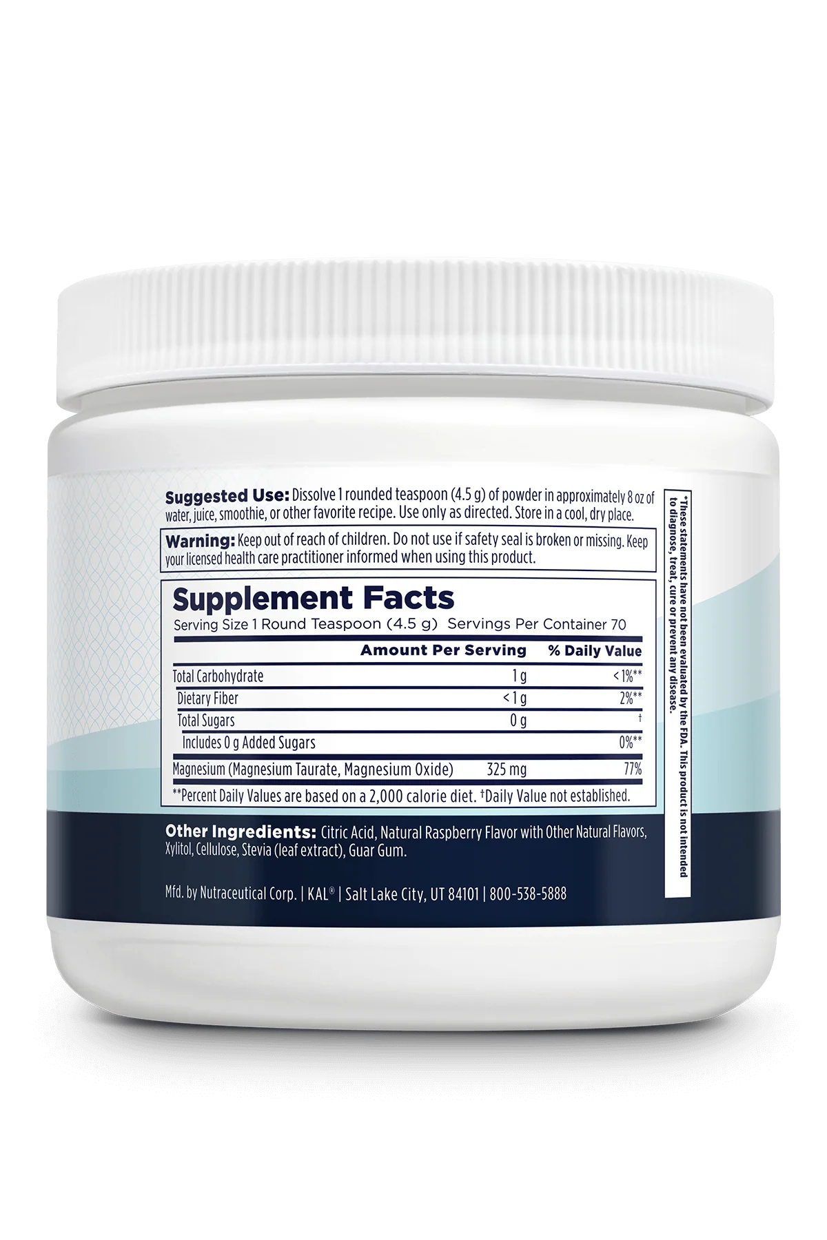 Heart Magnesium Powder Drink Mix - Red Raspberry - Image 3