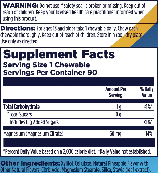 KAL Magnesium Chewables - Image 4