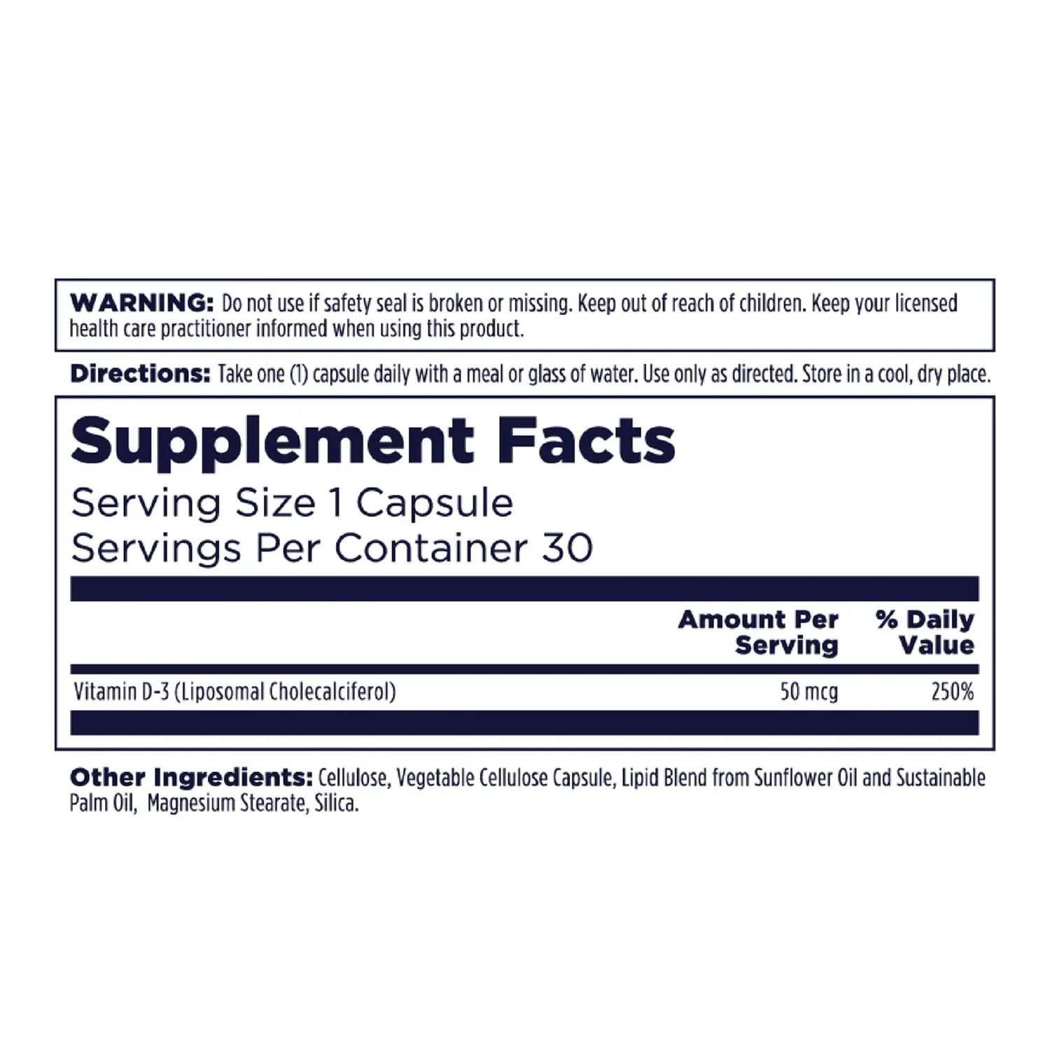 Liposomal Calcium, D-3, & K-2 Bundle - Image 3