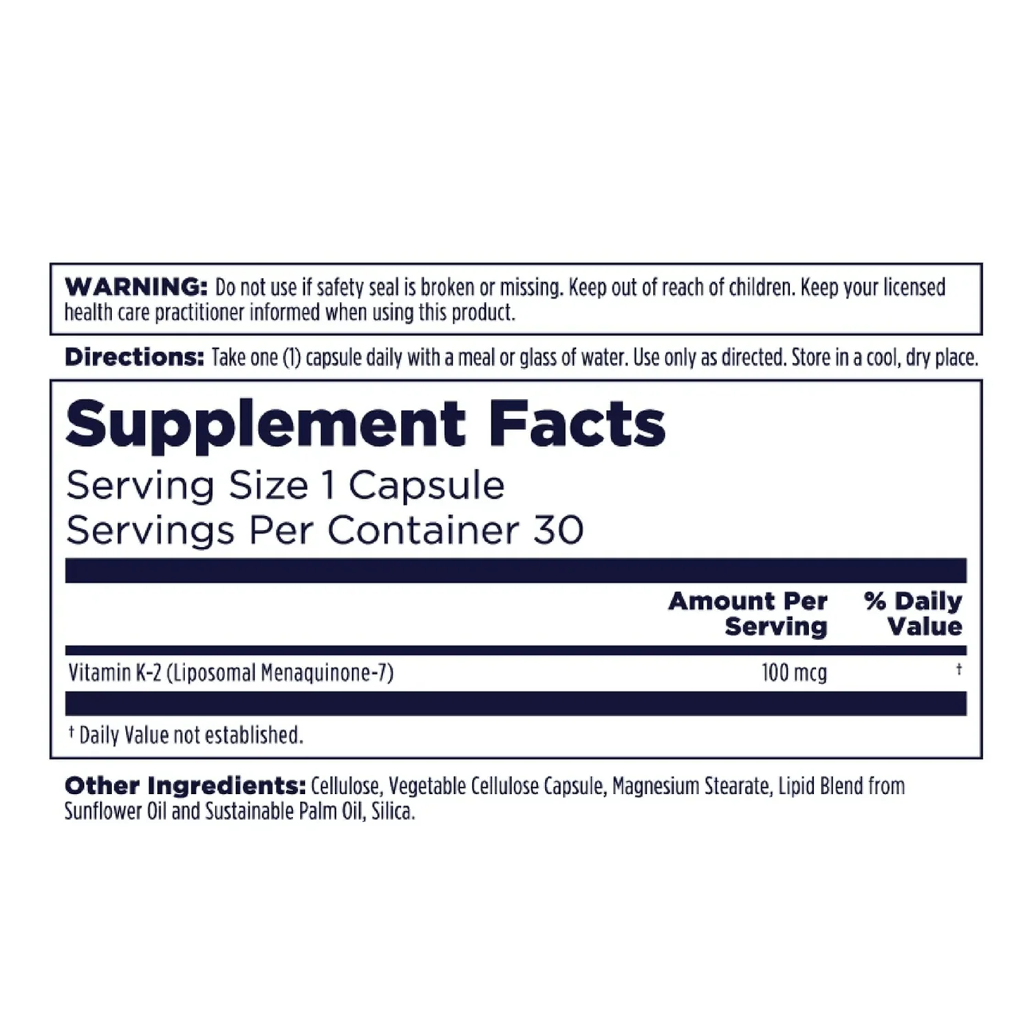 Liposomal Calcium, D-3, & K-2 Bundle - Image 4