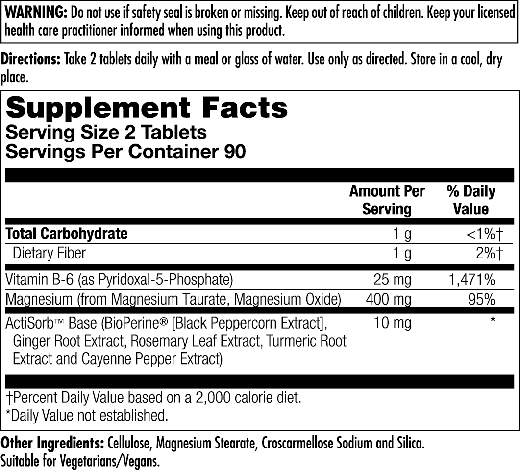 Magnesium Taurate + Tablets - Image 5