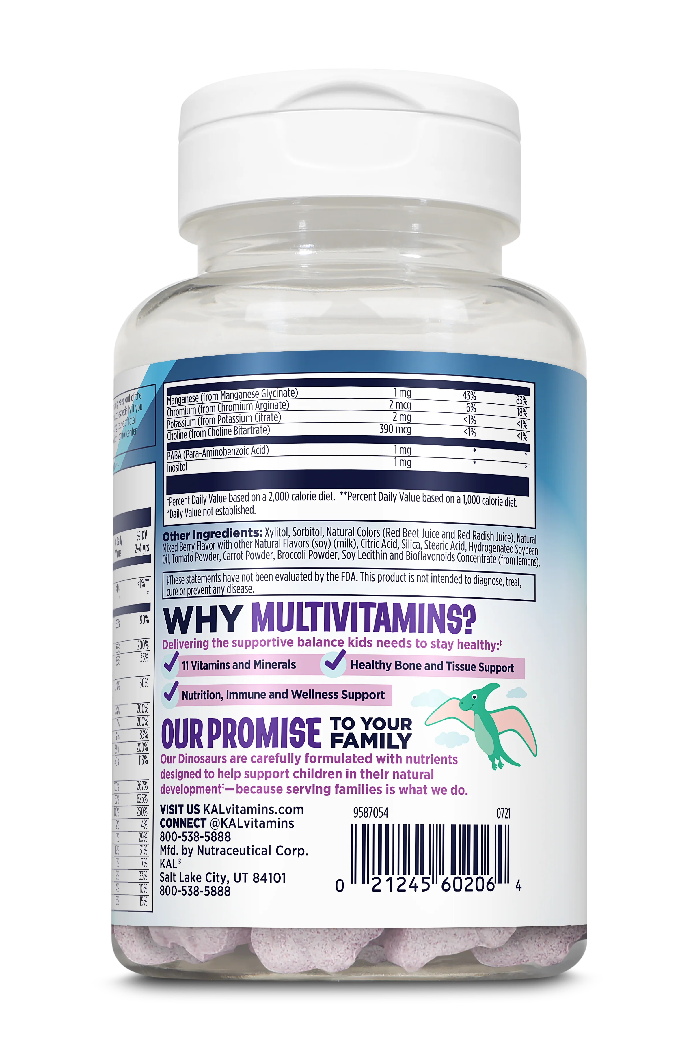 MultiSaurus® Kids Multivitamin Mixed Berry - Image 4