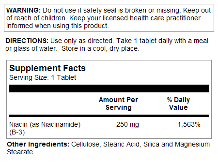 Niacinamide Tablets 250 mg - Image 2