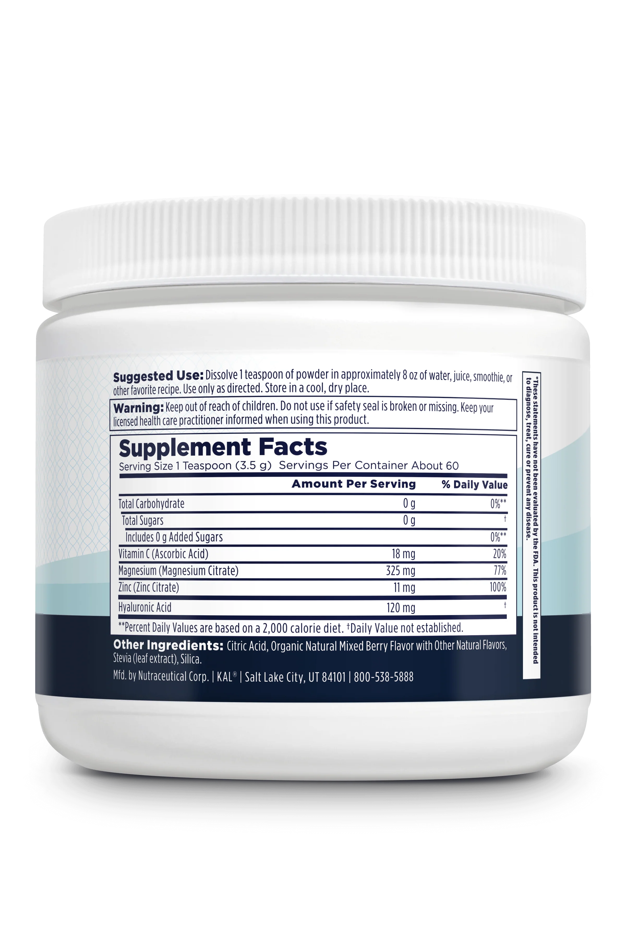 Radiant Magnesium Powder Drink Mix - Mixed Berry - Image 3