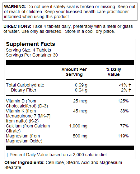Ultra Cal-Citrate+ Tablets - Image 2